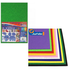 фетр J.Otten Hard А4  1,2мм. 170гр./м2 набір 10кол.  HQ170-MIX1  (120)