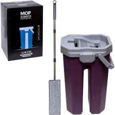 набір для прибирання відро з віджимом 45х28х23см. + швабра  261-25/117367  (20)