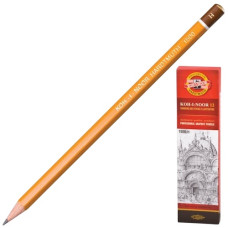 олівець чорнографітний K-I-N 1500.Н без гумки  (12/72/144/4320)