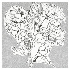 картина за номер. Strateg антистрес 30х30см. "Тінь ніжності"  JCEE37109