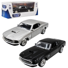 автомобіль Ford Mustang Boss 429 1969 сірий/чорний  260089