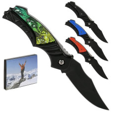 ніж туристичний складаний 16см., лезо 8см.  R79003  (4/480)