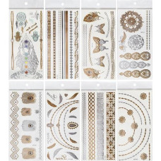 татуювання переводні "Tattoo" 21х10,5см.  2010/113919  (20/4000)