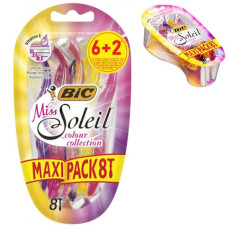 станок для гоління BIC Soleil Miss набір 8шт. в слюді , ціна за набір
