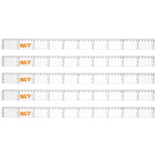 лінійка YES Orange Line 50см. прозора  370735   (24/288)