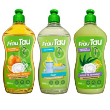 засіб для миття посуду Frau Tau 500мл. (в ас-ті)