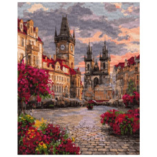 картина за номер. Ідейка 40х50см. "Велич Праги"  КНО6478