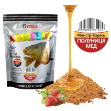 прикормка Fanatik Amnesia "Монстр Карась" Мед-Полуниця 1кг.  PRF-AMN-MED-POL