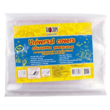 обкладинки Tascom серія "Кристал" клейові 25,5см. для підручн. 1-11кл. та суперщод.  (25/500)
