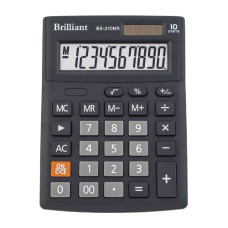 калькулятор Brilliant BS-210NR настільний 10,3х13,7х3,1см.  (40/80)