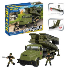 конструктор IBLOCK КРАЗ Мост 461 дет., 2 фігурки, в кор. 37,5х26х6см.  PL-921-469  (12)