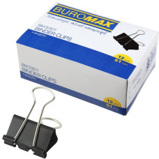 біндер Buromax чорн. 51мм   ВМ.5301  (12/720)