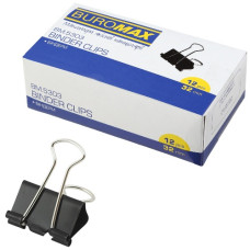 біндер Buromax чорн. 32мм   ВМ.5303  (12/144/1440)