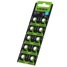 батарейка Videx таблетка AG4 (LR626)    (10/100/1600)