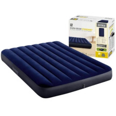 велюр. матрац 152х203х25см., до 272кг., синій, в кор.  64759  (3)