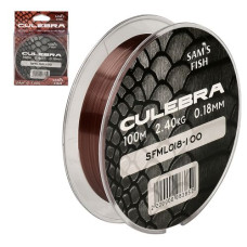 волосінь Culebra  100м.х0,18мм.  SFML018-100  (200)