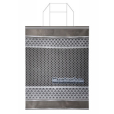 пакет з петлевою ручкою 24х30см. Сталь Exclusive ламінований  (50/1000)