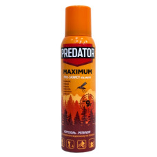 аерозоль від укусів комарів, кліщів та інших комах Predator Maximum 150мл.  (12/48)