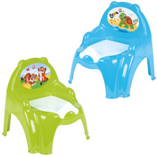 горщик дитячий блакитний/салатовий  4074  (10)