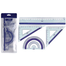 набір вимір. прил. Умка (лін. 20см. +2 трик. + тр-р)  ЛН06  (24/384)