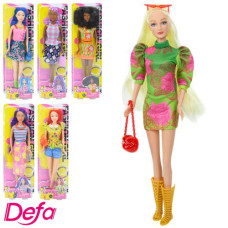 лялька DEFA 28см., сумка, на бліст. 10,5х31,5х5см.  8507  (24)