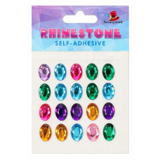 стрази самоклеючі 1,4х1,0см. 20шт.  213837