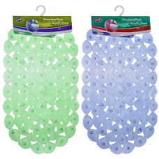 килимок силіконовий для ванної кімнати "Мушлі"  6938