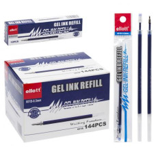 стрижень гелевий Ellot 601B 0,5мм. синій  (12/144/2304)