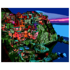 картина за номер. Zibi ART Line 40х50см. "Чинкве-Терре"  ZB.64107  (20)