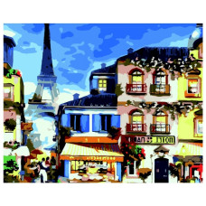 картина за номер. Zibi ART Line 40х50см. "Париж"  ZB.64167  (20)