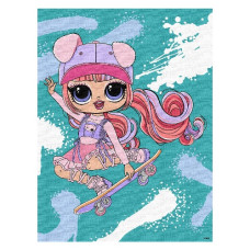 картина за номер. Ідейка 30х40см. "L.O.L. Surprise! Tweens Skate Dance Ali Dance"  КНО1207