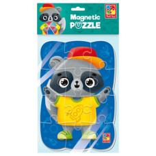 пазли магнітні А5 "Єнот" Vladi Toys  VT3205-91