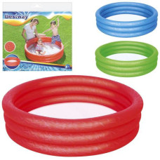 басейн Bestway дитячий круглий 122х25см., 3 кільця, в кул.  51025  (6)