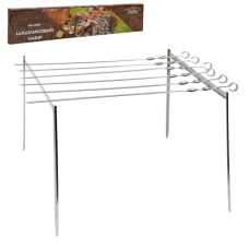 барбекю-набір Stenson (міні-мангал + 6 шампурів 60см.) у чохлі 50х15см.  МН-0158  (12)