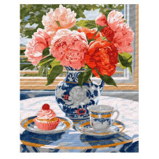 картина за номер. Ідейка 40х50см. "Солодкий сюрприз"  КНО3260