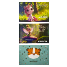 альбом Бріск Magika на скобі АВ-40  20арк./120гр. з блискітками  (8/120)