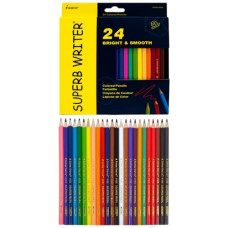 олівці кольор. Marco 4100- 24CB 24кол. Superb Writer карт. уп. заточ. (6/120)