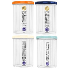 ємність для сипучих продуктів 0,65л. Народний продукт  107  (48)