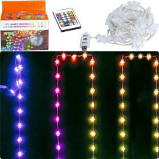 електрогірлянда Smart RGB з пультом "Сніжинка", USB, 50L, 5м., змінює колір  D-51/116458  (50)