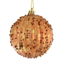 куля ялинкова Yes! Fun  8см. "Шоколадний каприз"  973061  (1/12/48)