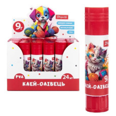 клей сухий 1 Вересня PVA 9гр. Classic  320299  (24/576)