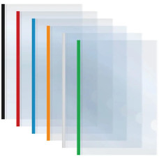 тека Economix E31262 з бок. планкою-затискачем пласт. 10мм. 2-65арк. А3  (5/150)