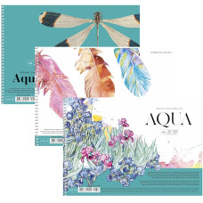 альбом Школярик для акварелі на спіралі А4 20арк., "Muse"  PB-SC-020-302/308  (36)