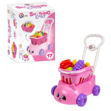 візок для супермаркету ТехноК 46х44х26см.  7563 Техн.  (3)