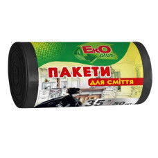 пакети для сміття EkOplus 35л./ 50шт.  20019  (60)
