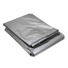 тент з поліпропілену 3х4м. срібло  (15)