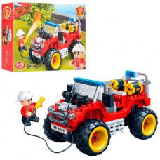 конструктор Banbao "Пожежники" Пожежний джип 148 ел. в кор.  7106