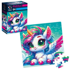 пазли De.Tail  64 ел. "Замріяна єдиноріжка"  DT1234-01