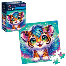 пазли De.Tail  64 ел. "Крилате тигреня"  DT1234-02