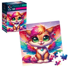 пазли De.Tail  64 ел. "Крилате лисеня"  DT1234-03